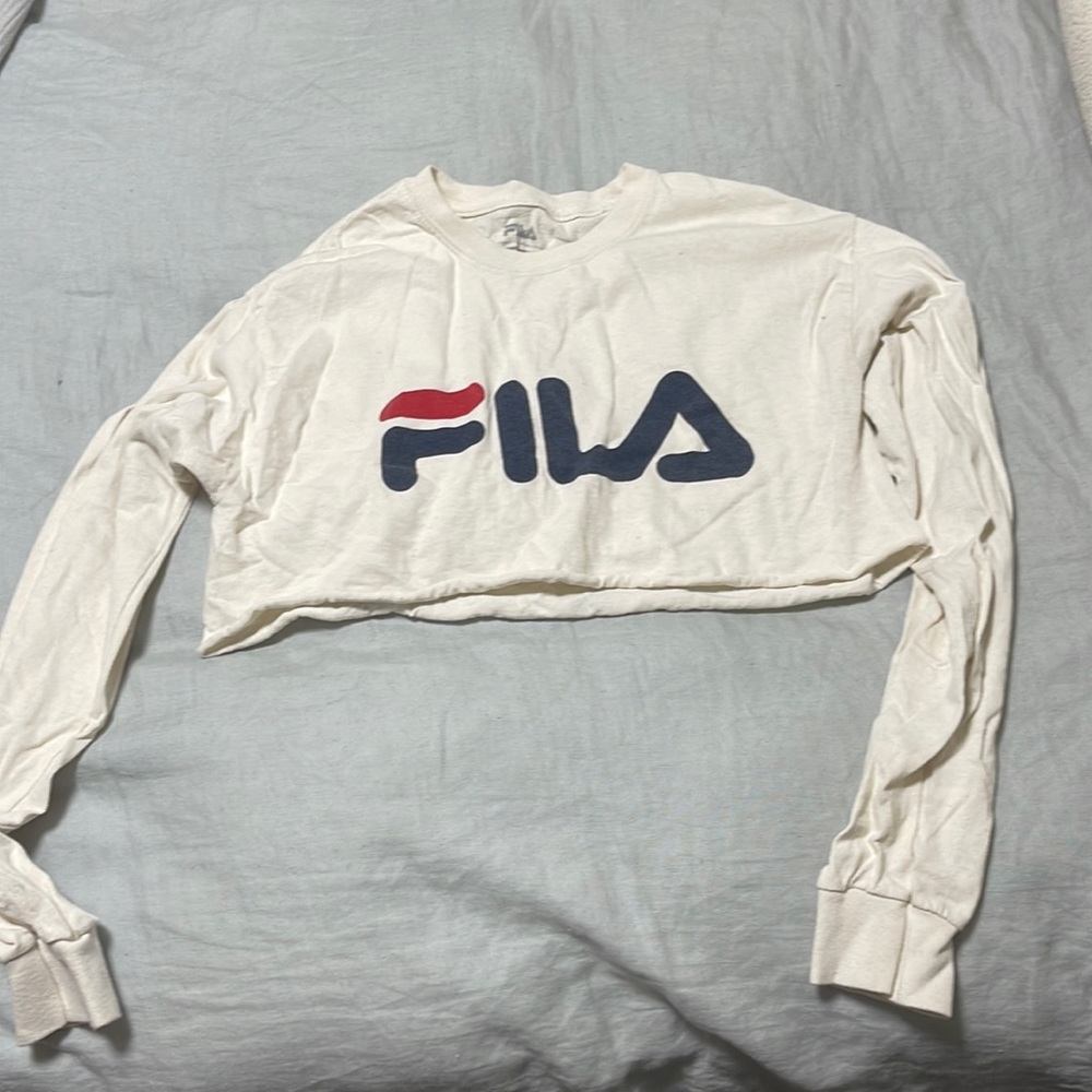 Cropped Fila vintage long sleeve